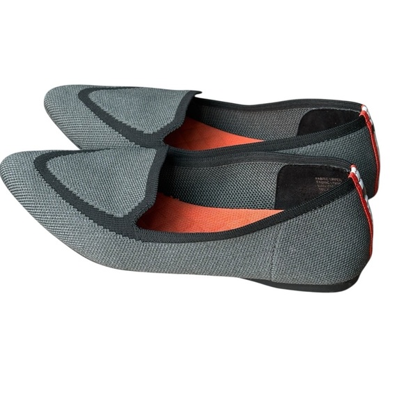 Judy + Birdies The Blackbird Heather Gray Knit Fabric Loafer Womens Size 6 - Picture 7 of 7